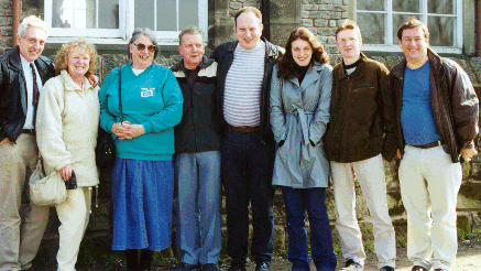 Two John RUBERYs meet at the Black Country Museum April 2000